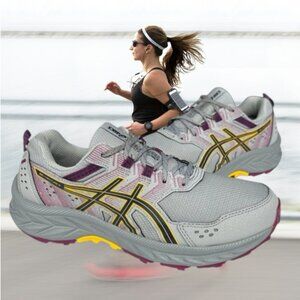 ASICS Gel-Venture 9 Gray Violet Women's Running Walking Trail Shoes Sneakers 9W
